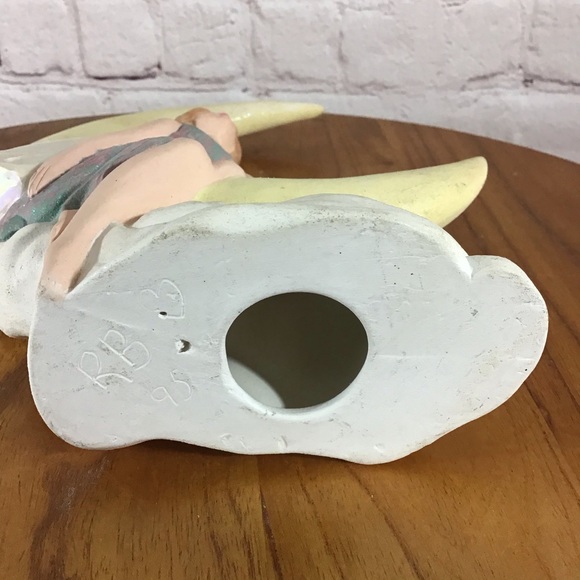 Handmade Fairy On The Moon Statue - Picture 5 of 5